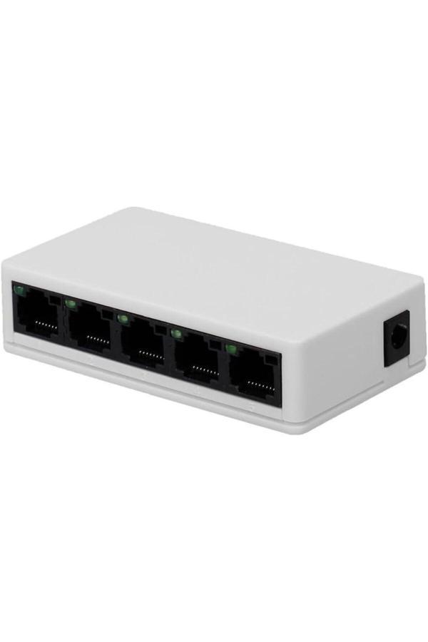 Coverzone Ethernet 5 Port Switch Hub Network Ağ Anahtarı 10/100Mbps Lv-Sw05 - Image 1