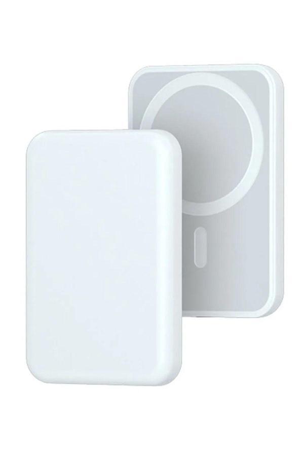 Dunspin Magsafe Uyumlu Wireless Powerbank 5000 Mah Pd 22.5W Magnetic Şarj Kablosuz Güç Bankası - Image 1