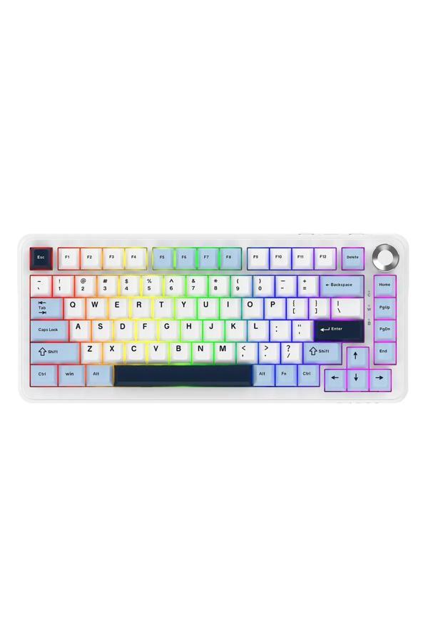 Coverzone Ajazz Ak820 Max Plus Daydream Switch 3 Modlu Mekanik Oyun Klavyesi-8000 Mah Batarya Rgb-Hot Swap - Image 1