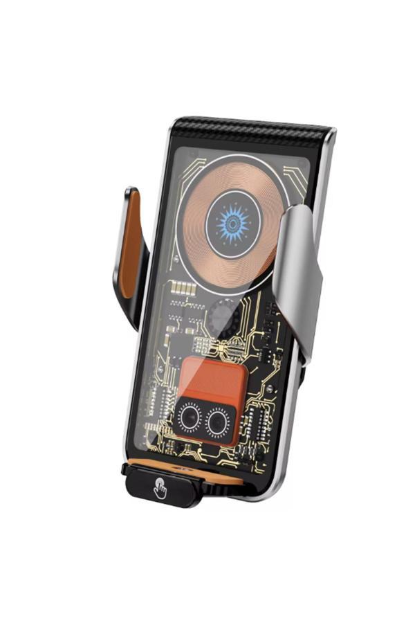 Coverzone Kablosuz Araç İçi Cep Telefonu Şarj Telefon Tutucu Ve Şarj Araç 4.7-7.2 İnç Uyumlu Havalandırma - Image 1