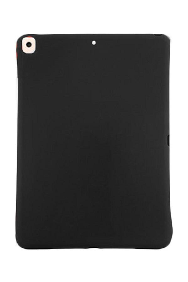 Coverzone Ipad New 9.7" Inç Kılıf Slikon Pre Arka Kapak Siyah - Image 1