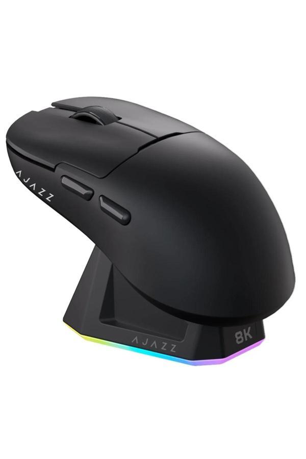 Coverzone Ajazz Aj159 Pro 3 Modlu 8000Hz 26.000 Dpı Manyetik Şarj İstasyon Paw 3395 Optik Sensör Gaming Mouse - Image 1