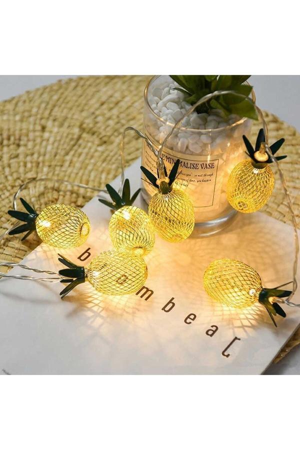 Coverzone 10 Lu Ananas Mini Pilli Led Lamba Led1612-9 - Image 1