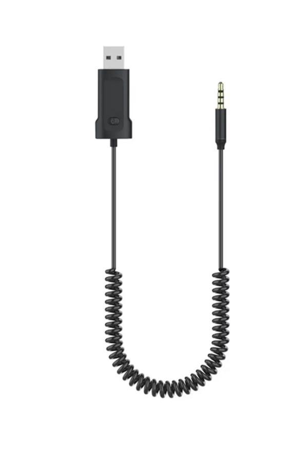 Coverzone Bluetooth Adaptor Aux 3.5Mm Girişli Bluetooth Çevirici 35Cm Bt750 - Image 1