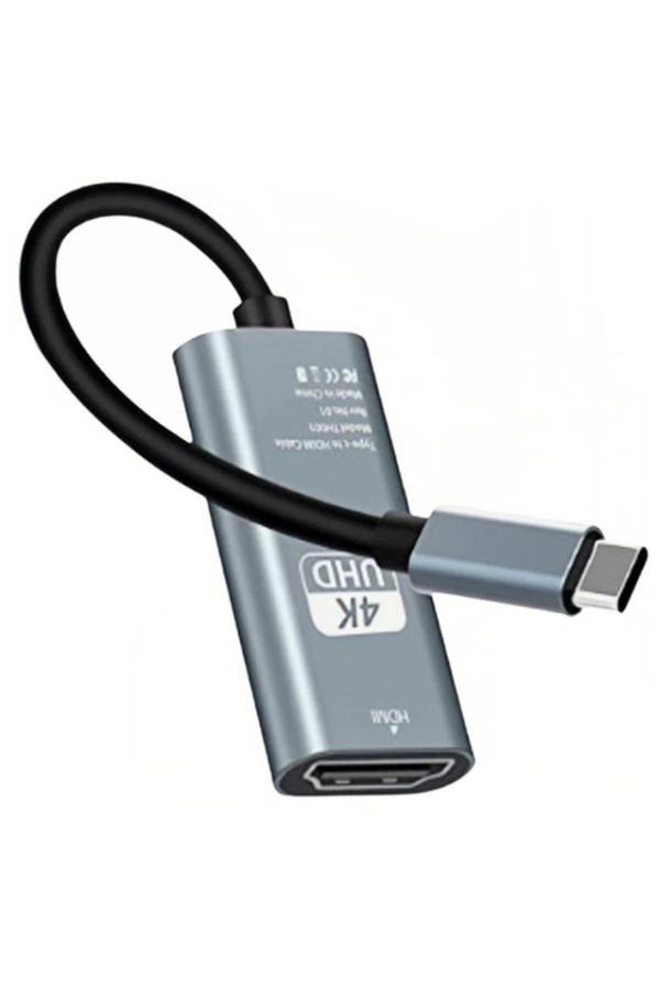Coverzone Type-C To Hdmı Kablo, 4K 30Hz Yüksek Hızlı, Tip C To Hdmi Kablo Usb C To Hdmı Görüntü Aktarım Zr859 - Image 1