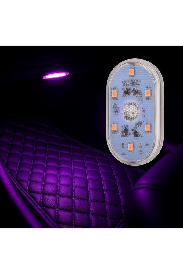 Coverzone Manyetik Led Atmosfer Işığı – Usb Şarjlı, Dokunmatik Anahtarlı, Araba Bagaj Torpido Aydınlatma Hsn13 - Image 1