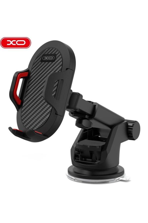 Xo C39 Ayarlanabilir Araba Telefon Tutucu  Vantuzlu Siyah - Image 1