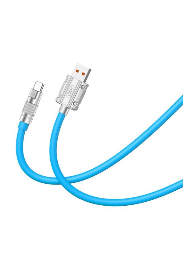 Xo Hızlı Şarj Kablosu 6A Max,1.2 Metre, Hızlı Şarj,5.8Mm Silikon Tasarım,Dayanıklı Kablo,Nb227 - Image 1