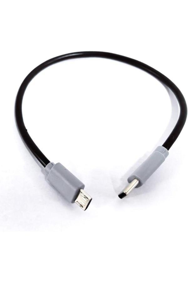 Coverzone Type-C To Mikro Usb Kablosu  Usb Tip C  Mikro Usb Otg Kablosu Erkek  Erkek Şarj Veri I?Letimi 30Cm - Image 1