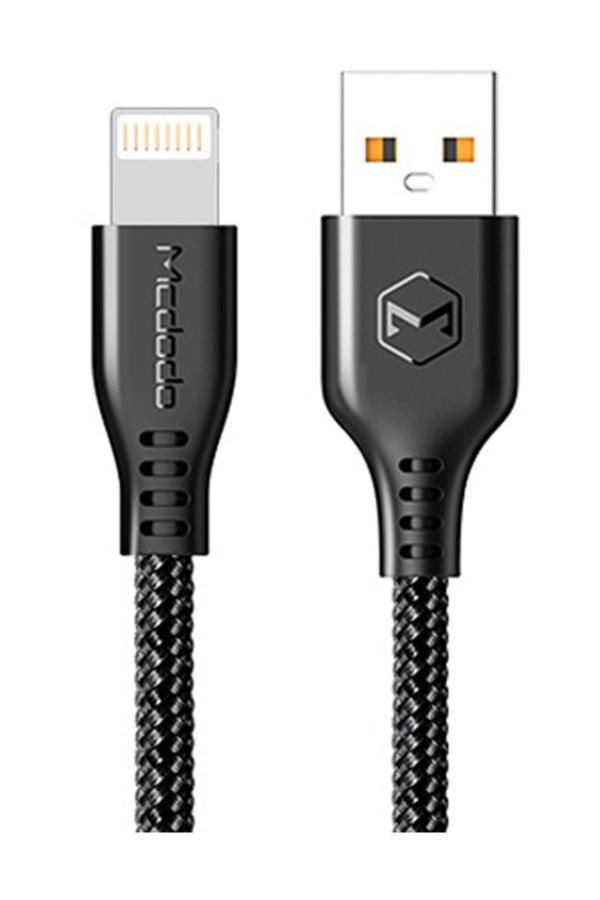 Mcdodo Ca-5150 Lightning Kırılmaz Siyah Data Şarj Kablosu - Image 1
