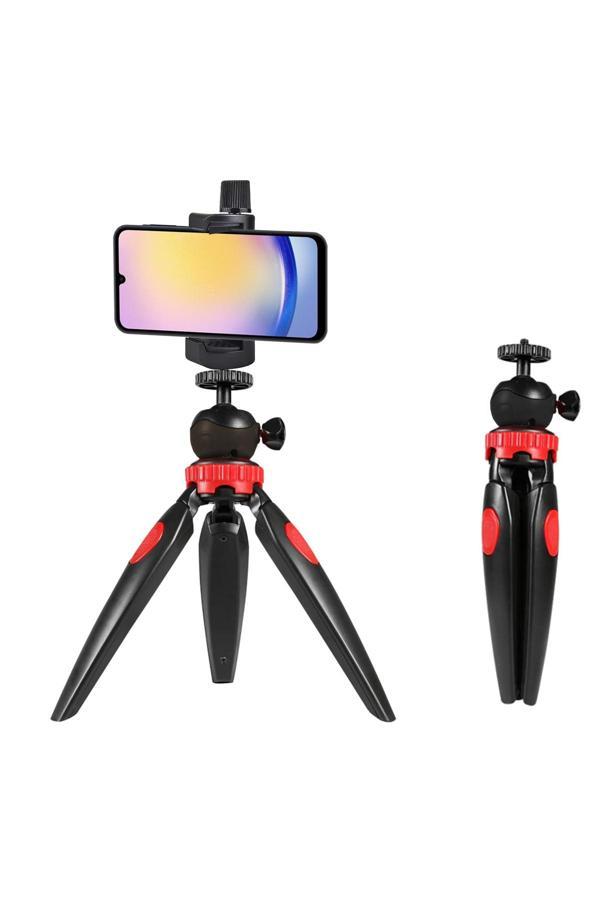Coverzone Tripod Modern Tarasım 3 Ayak Mini Kamera Ve Telefon Tripodu + Döner Başlık Telefon Tutucu Fsd004A - Image 1