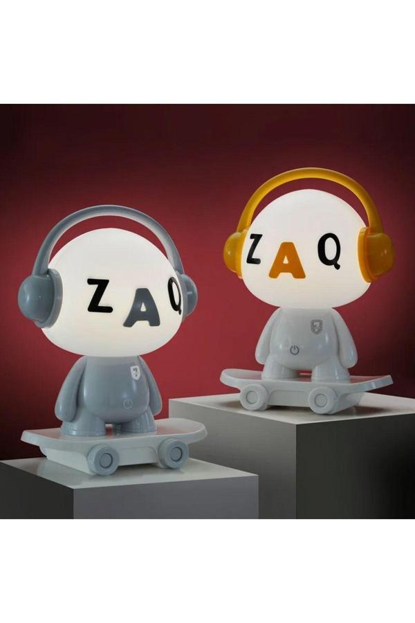 Coverzone Renkli Karakterli Usb Kablolu Gece Lambası Çocuk Odası Masaüstü Dekoratif Aydınlatma Kaykay Md6705 - Image 1