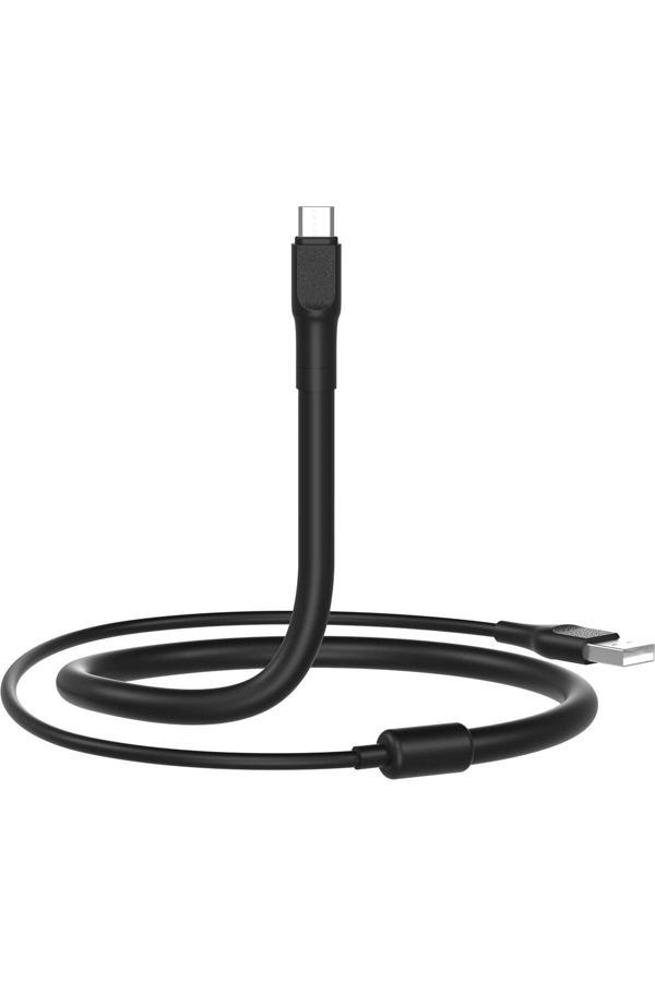 Xo Veri Kablosu,Şarj Kablosu,Kırılmaya Karşı Dayanıklı,1.2M,2.4A Hızlı Şarj,Pvc Kaplama,Micro Usb,Nb195 - Image 1