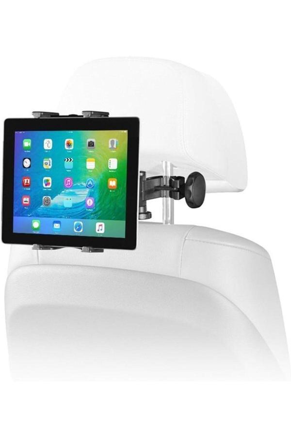 Coverzone Araç Koltuk Arkası Tablet Tutucu Evrensel Tablet Baş Desteği Esnek 360 Derece Döndürülebilir - Image 1