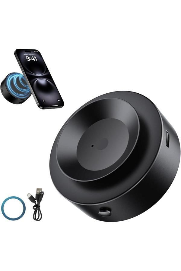 Xo Otomatik Vantuzlu Direksiyon Torpido Konsol Ekran Mıknatıslı Metal Araç İçi Telefon Tutucu C155 - Image 1
