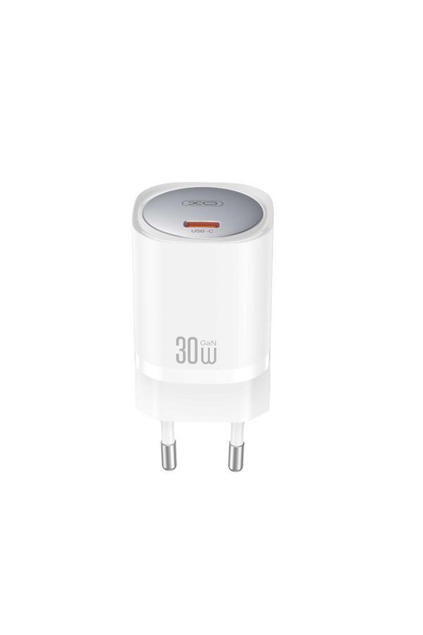 Xo Hızlı Şarj Adaptörü Ce20 | Gan | 1 Type-C | 30W Max Power | Akım Korumalı - Image 1
