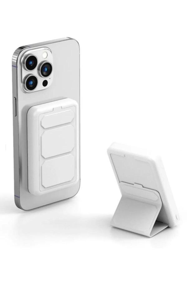 Coverzone 15W 10000 Mah Powerbank Magsafe Uyumlu Kablosuz Şarj Magnetic Güç Bankası Stand Olabilme Y133 - Image 1