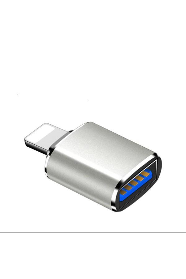 Coverzone Lightning Usb 3.0 Çevirici Otg Adaptör Siyah Renk - Image 1