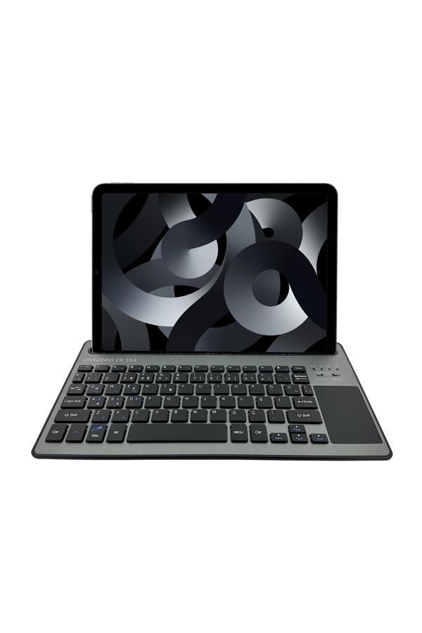 Onezero Bluetooth Klavye Touch Pad'Li 10 Metreye Kadar Çalışma Aralığı Lithium Pil 291 X 154 X16 Mm Zr554 - Image 1