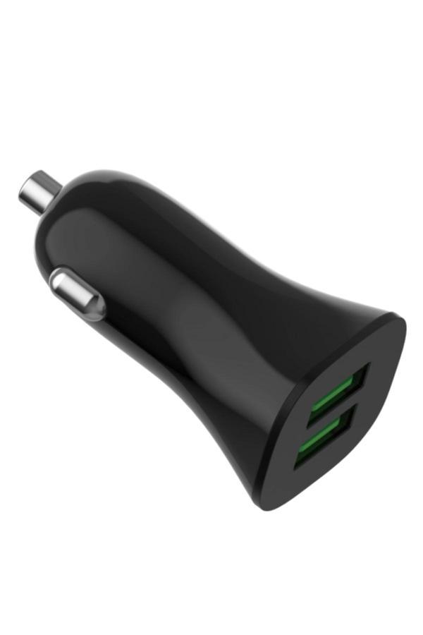 Philips Çift Usb-A Portlu Araç Şarj Adaptörü,5V 2.4A Çıkış,12-24V Giriş,Aşırı Isınma Şarj Korumalı,Dlp3522N - Image 1