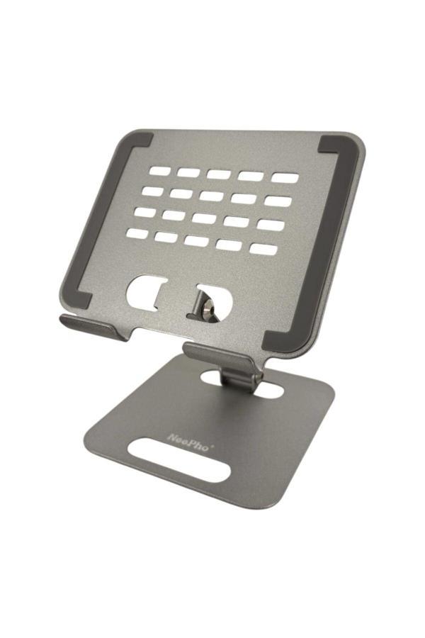 Coverzone İpad Uyumlu Açısı Ayarlanabilir Tablet Stant Sağlam Tabanlı, Katlanabilir Taşınabilir Tutucu Np-T1 - Image 1