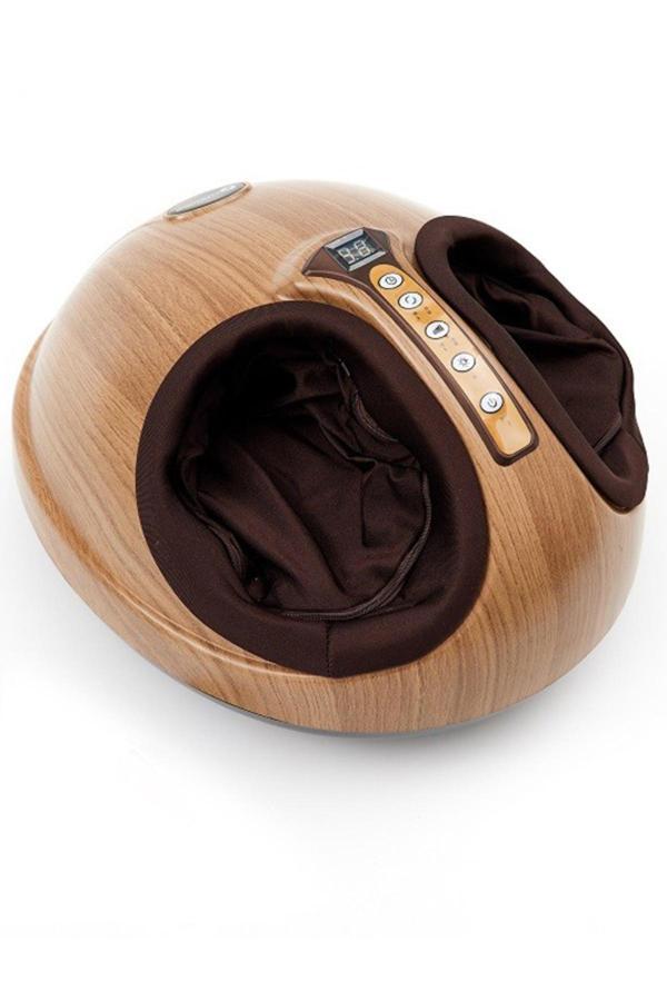 Coverzone Isıtmalı Tam Otomatik Akıllı Sıcak Kompres Yoğurma Ayak Masajı Zamanlanmalı 8586A Kahverengi - Image 1