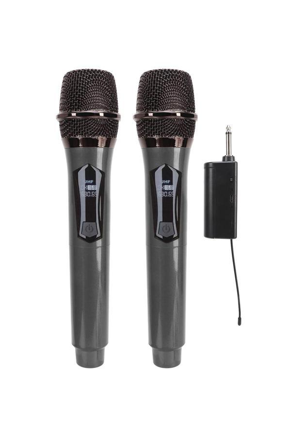 Coverzone 2 Adet Kablosuz Wn04 Amfi Hoparlör Için Mikrofon Karaoke Mikrofonu Sahne Performansı Partiler - Image 1