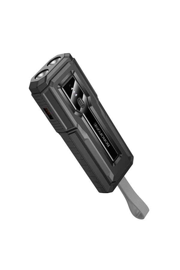 Borofone 10000Mah Pd20W 22.5W Qc3.0 37 Wh Dahili Fener Powerbank İphone İle Uyumlu Şarj Led Gösterli Bj54 - Image 1