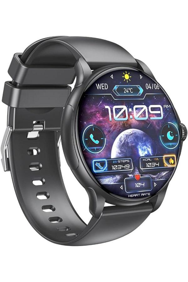 Xo J11 Akıllı Spor Saati,2.06 İnç Amoled Ekran,Nabız Ölçer,Adımsayar,Kalori Takip,Müzik Kontrol,300 Mah - Image 1