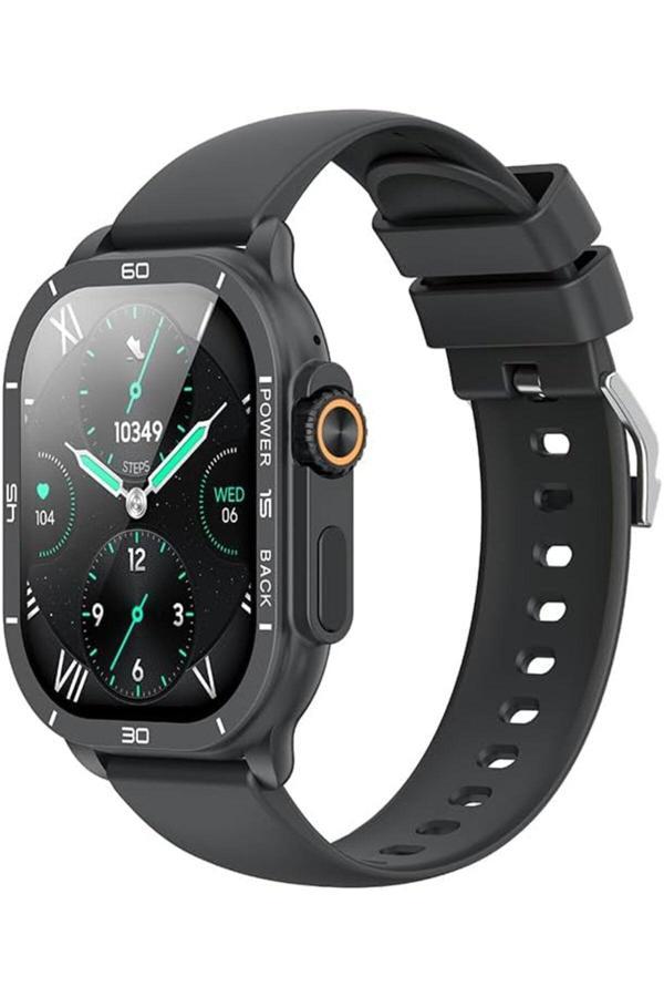 Xo J12 Akıllı Spor Saat,2.06 İnç Amoled Ekran,Nabız Ölçer,Adım Sayar,Kalori Takip,Müzik Kontrol,300 Mah - Image 1