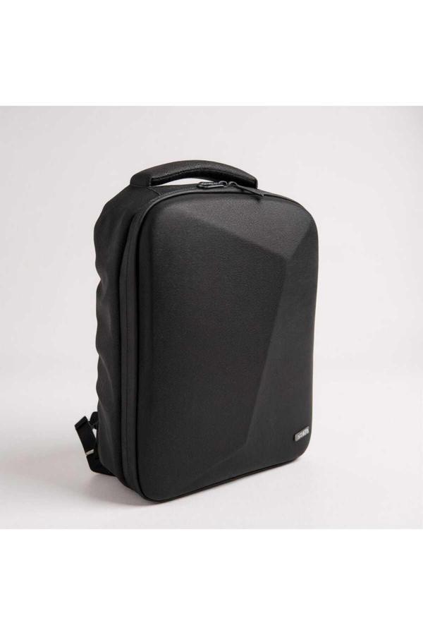 Coverzone Eva Sert Kabuk Motosiklet Sırt Çantası,Usb Girişli,Şifreli Kilitli,Notebook,Tablet Bölme 17,3İnç - Image 1