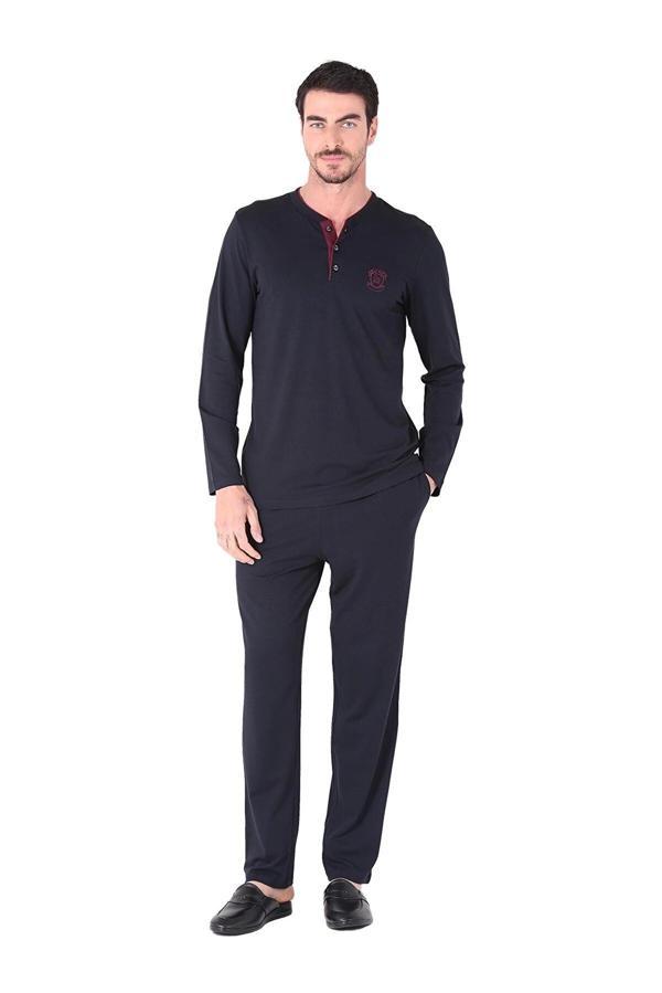 D'S Damat 221001 Uzun Kol Pijama Takımı - Image 1