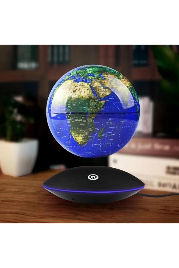 Coverzone Manyetik Havada Duran Yüzen Küre Döner Dünya Haritası Anti Gravity İçin Ev Ve Ofis Df-1136 - Image 1