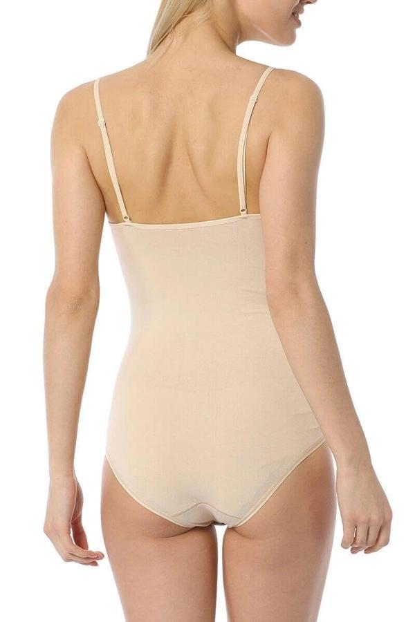İmer 9251 Bayan İnce Askılı Çıtçıtlı Body - Image 1