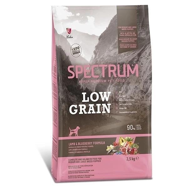Spectrum Düşük Tahıllı Kuzulu ve Yaban Mersinli Orta ve Büyük Irk Yavru Köpek Maması 2.5 Kg - Image 1