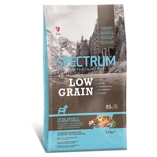 Spectrum Düşük Tahıllı Somonlu Hamsili ve Yaban Mersinli Küçük Irk Yavru Köpek Maması 2.5 Kg - Image 1