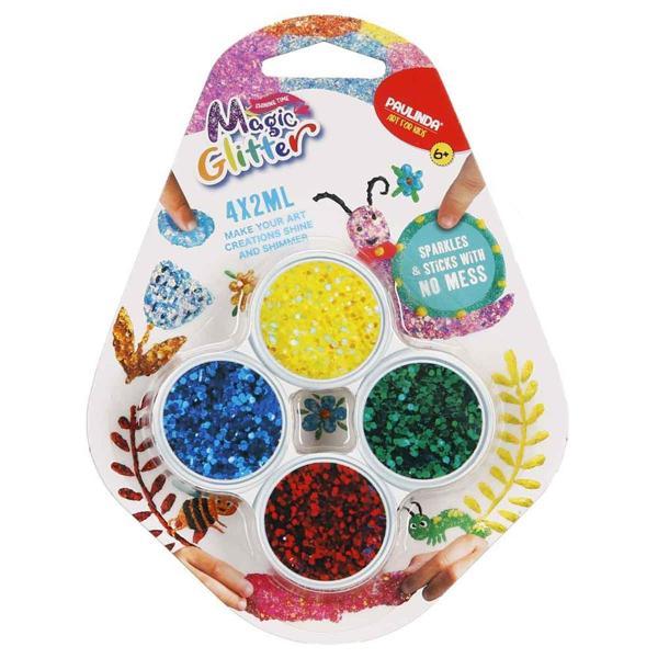 HOBİ SET MAGİC GLİTTER 4X2ML KRTL - Image 1
