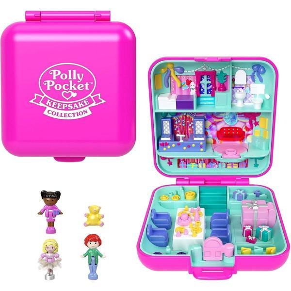 JGK22 Polly Pocket Mattel 80. Yıl Özel Nostaljik Kompakt Oyun Seti - Image 1
