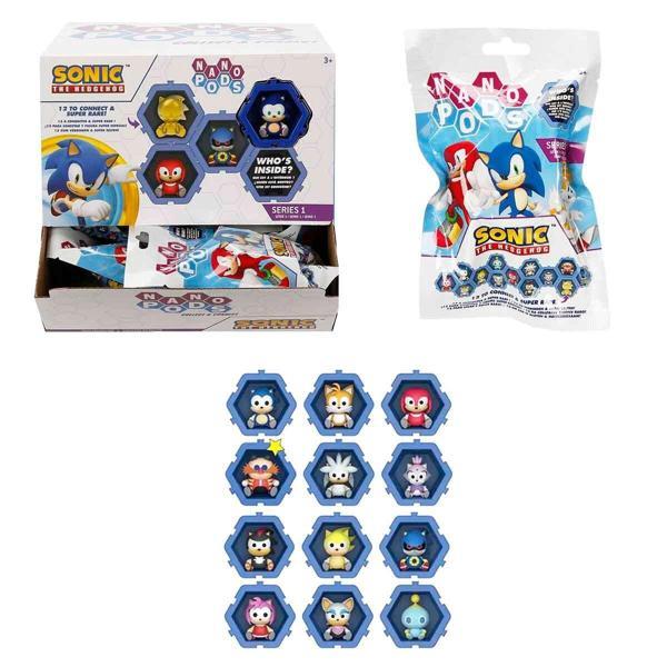 402785 SUN-WST-FİGÜR SONIC NANO PODS SÜRPRİZ PAKET SONIC 24D - Image 1