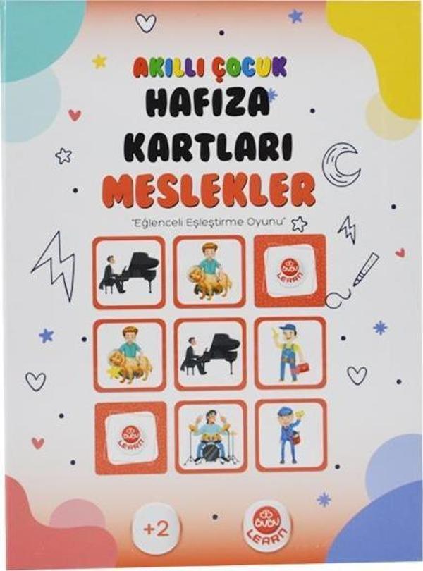 Bubu Akıllı Çocuk Hafıza Kartları Meslekler - Image 1