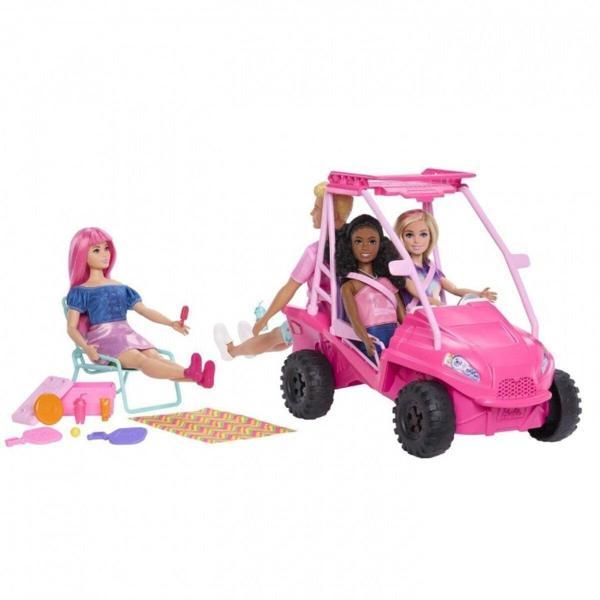 JFV68 Plaj Arabası Oyun Seti - Barbie Mysteries: Beach Detectives - Image 1