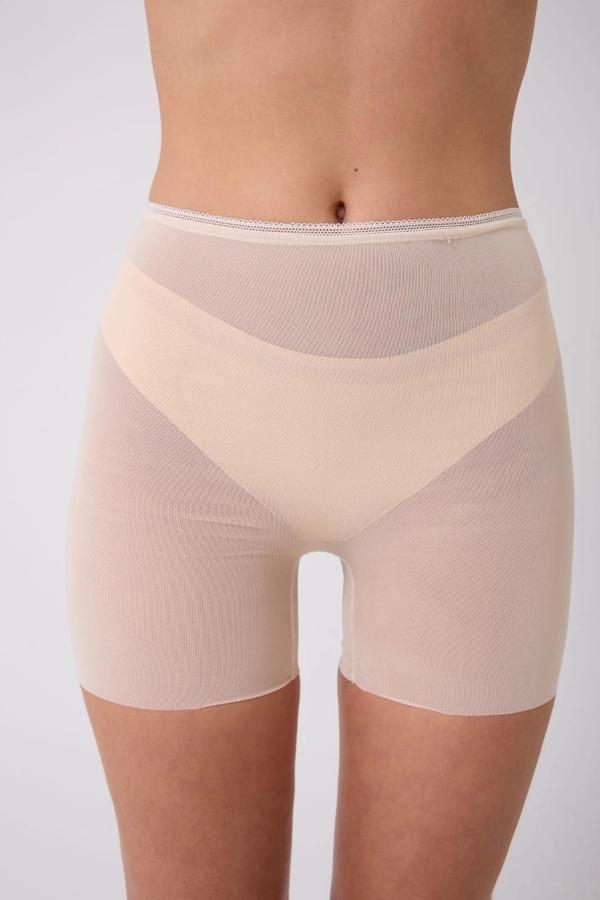 0024 Lazer Kesim Tül Boxer Korse - Image 1