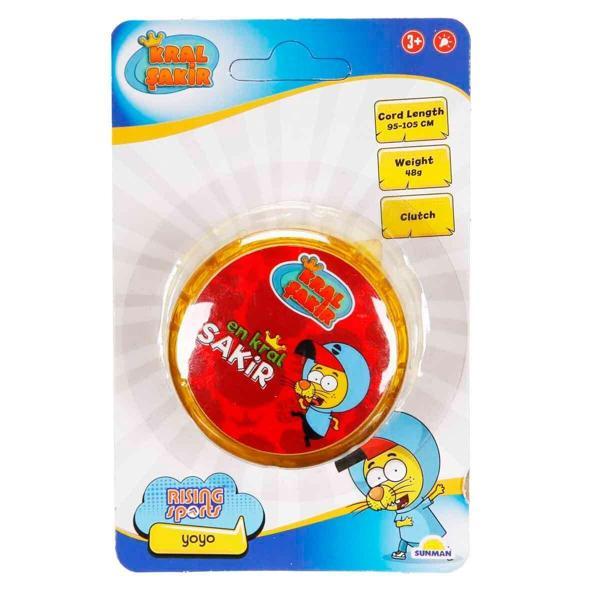 5354 SUN-RST-RSP-YOYO KRAL ŞAKİR 6CM SARI IŞIKLI KRTL KRAL - Image 1