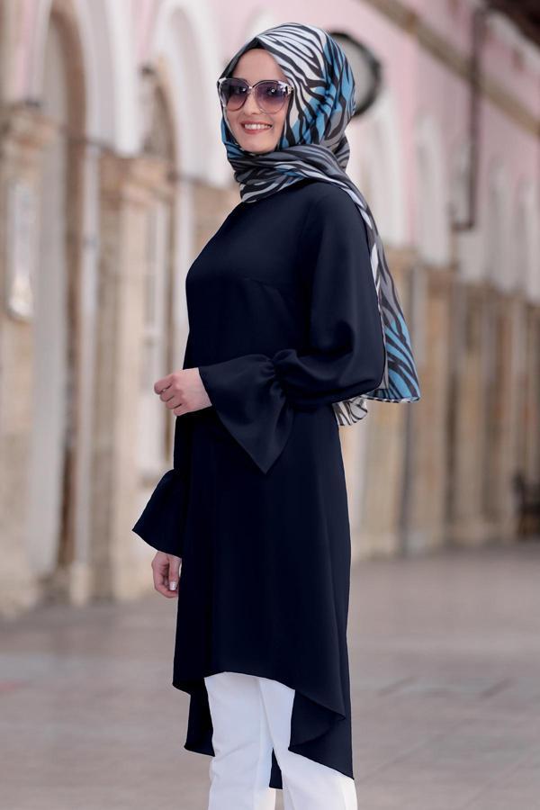 Leman Büyük Beden Tesettür Tunik - Image 1