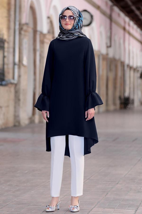 Feryal Büyük Beden Pantolon Tunik Tesettür Takım - Image 1