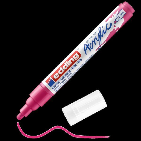 Supertrend 5100 Akrilik Boyama Markörü 2-3 mm TELEMAGENTA - Image 1