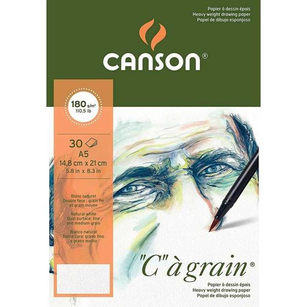 Supertrend Ca Grain İnce Dokulu Eskiz Çizim Defteri 180 gr. A5 30 Sayfa - Image 1