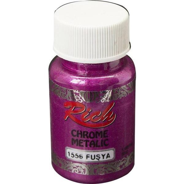 Supertrend Chrome Metalik Boya 50 cc. 1556 Fuşya - Image 1