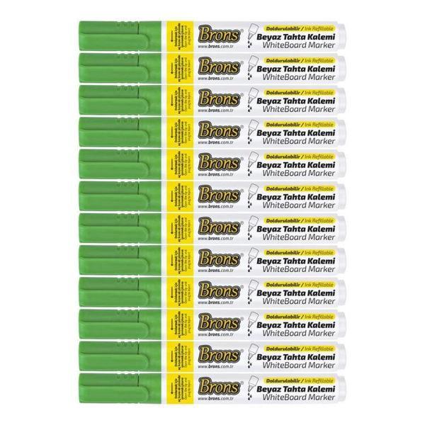 Supertrend Doldurulabilir Tahta Kalemi Yeşil 12'li Kutu - Image 1