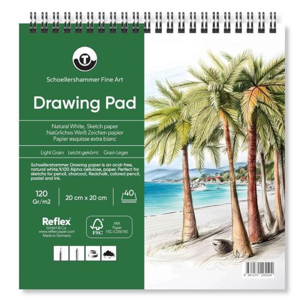 Supertrend Drawing Pad Eskiz Çizim Defteri 120 gr. 20x20 cm. 40 Yaprak - Image 1